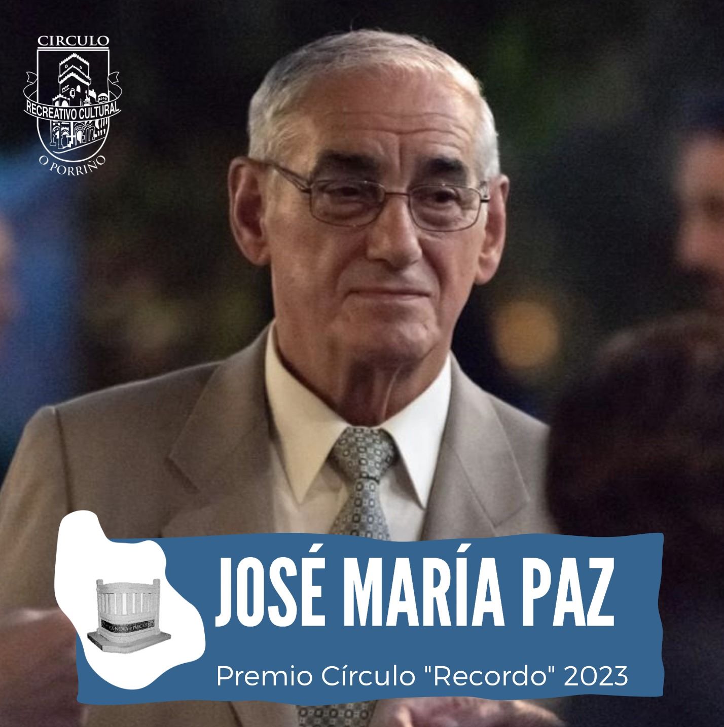 premios circulo recordo 2023 jose maria paz